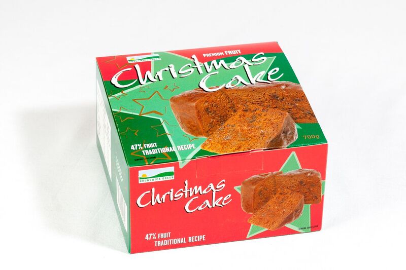 bg christmas cake 700g